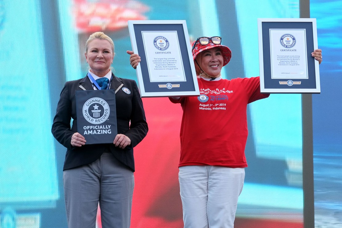 3.000 Penyelam Pecahkan Tiga Rekor Dunia